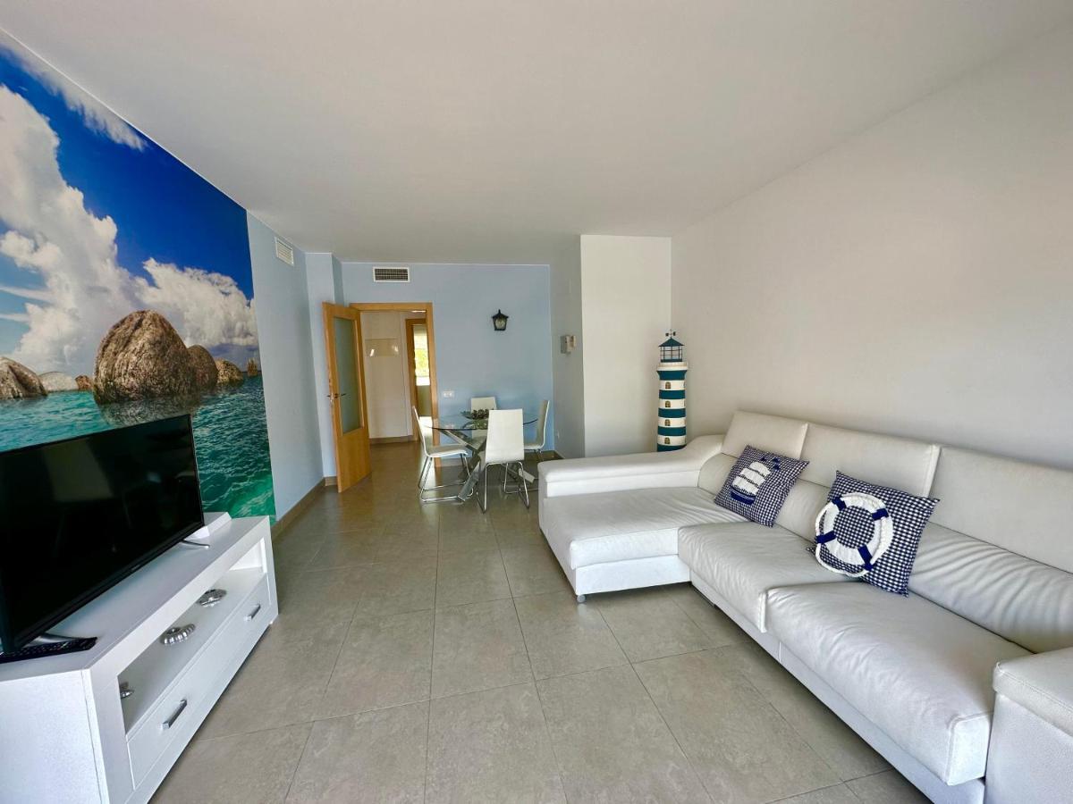 New! Apartamento Con 2 Piscinas, Parque Infantil, A 1 Min De La Playa Сан Антони де Калоне Екстериор снимка